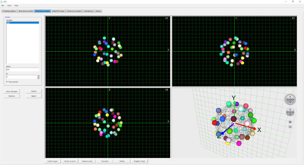 PST Client in editing mode