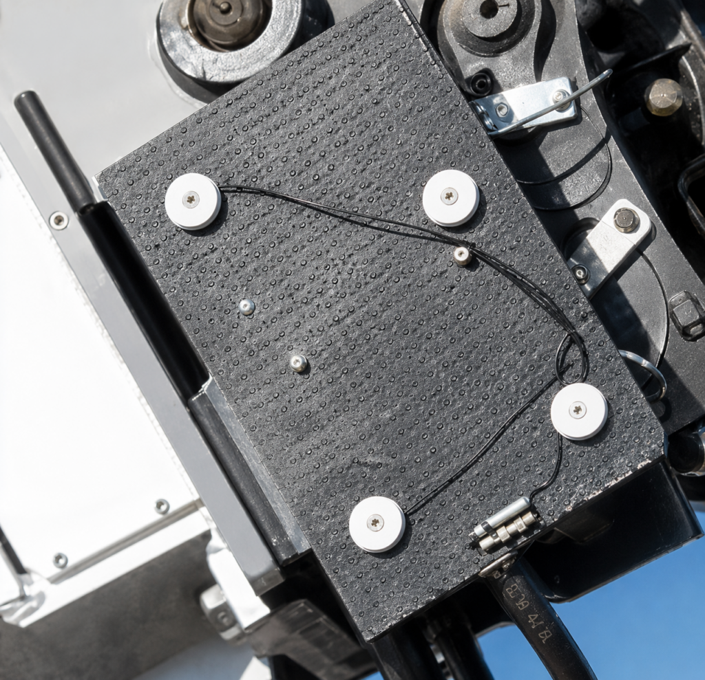 The optical tracking device using active markers