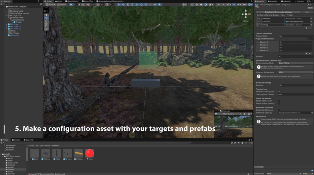 Assign unity pst