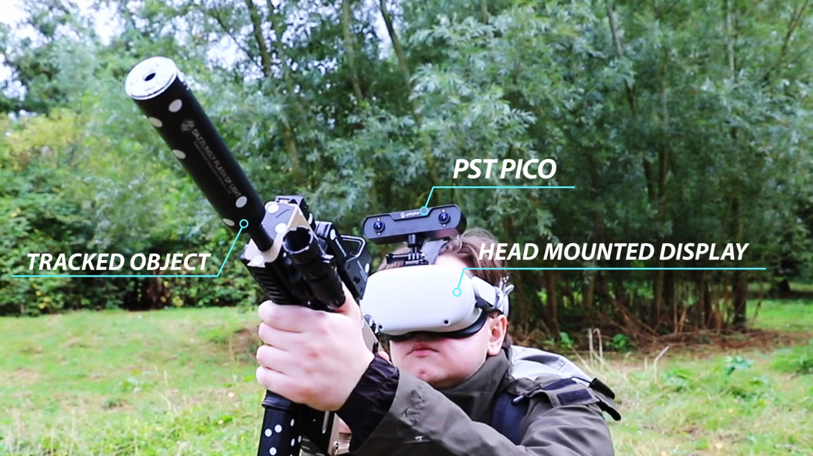 MD, the tracked device and the PST Pico